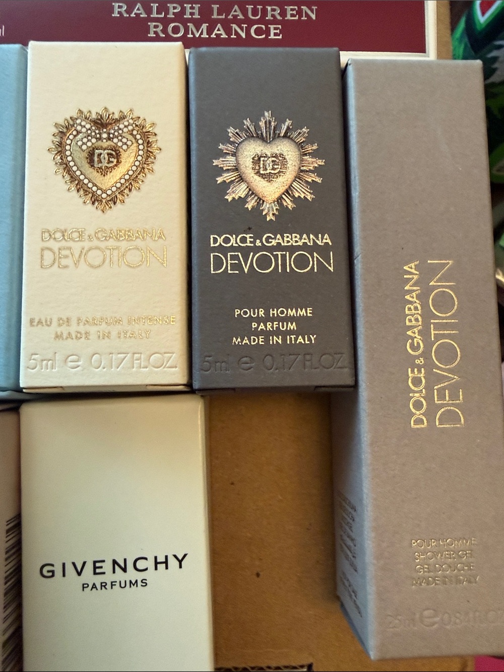 Dolce & Gabbana Devotion Mini Gift Set – plus Ralph Lauren & givenchy - Picture 3 of 5